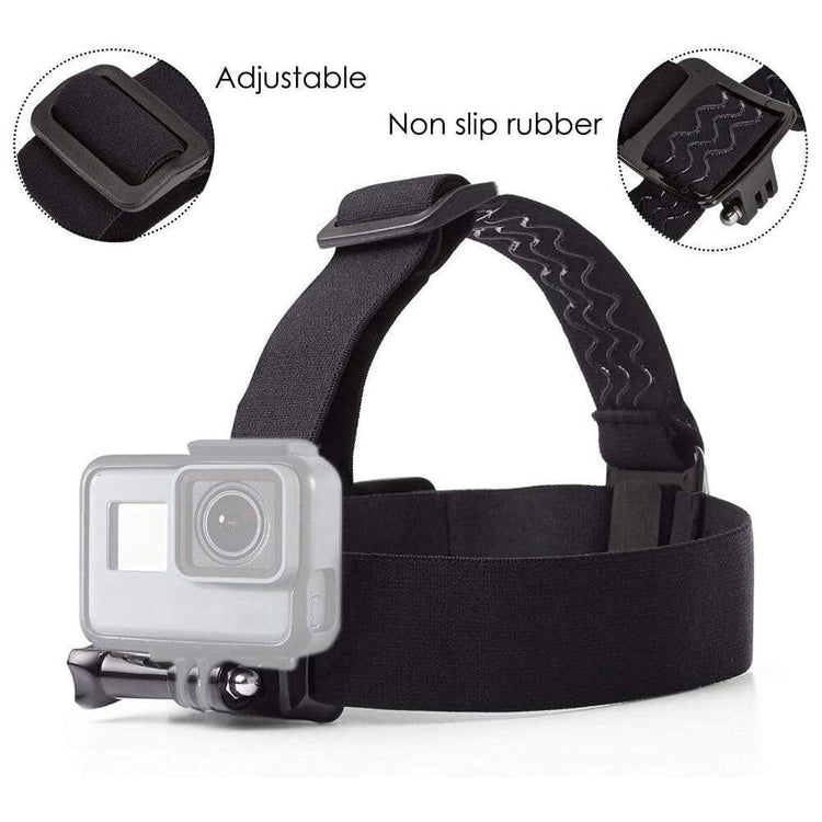ProGear Dual-Mount Action Cam System-Head & Chest Integration: Engineered head and chest mount to keep YOUR point of view secure, and ultra-smooth no matter what the terrain is. 