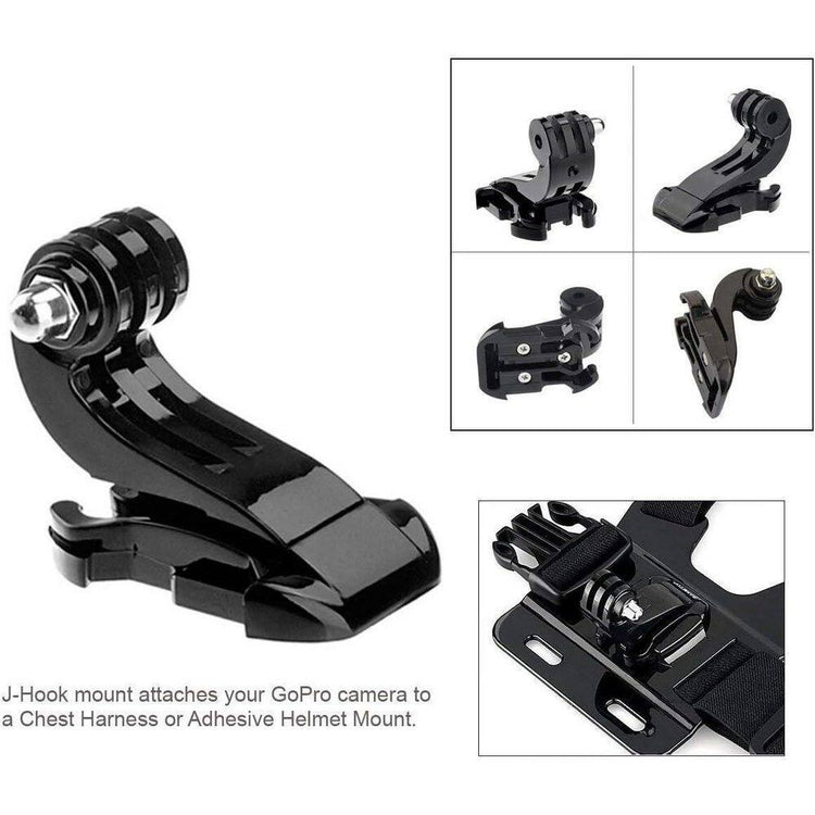 ProGear Dual-Mount Action Cam System-Head & Chest Integration: Engineered head and chest mount to keep YOUR point of view secure, and ultra-smooth no matter what the terrain is. 