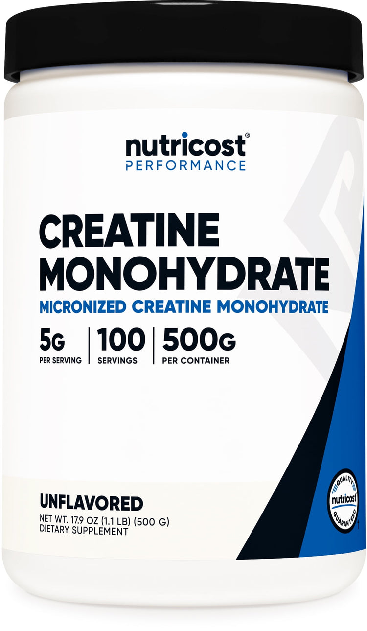 Premium Unflavored Creatine Monohydrate Powder - 500g for Enhanced Performance and Muscle Growth