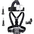 ProGear Dual-Mount Action Cam System-Head & Chest Integration: Engineered head and chest mount to keep YOUR point of view secure, and ultra-smooth no matter what the terrain is. 