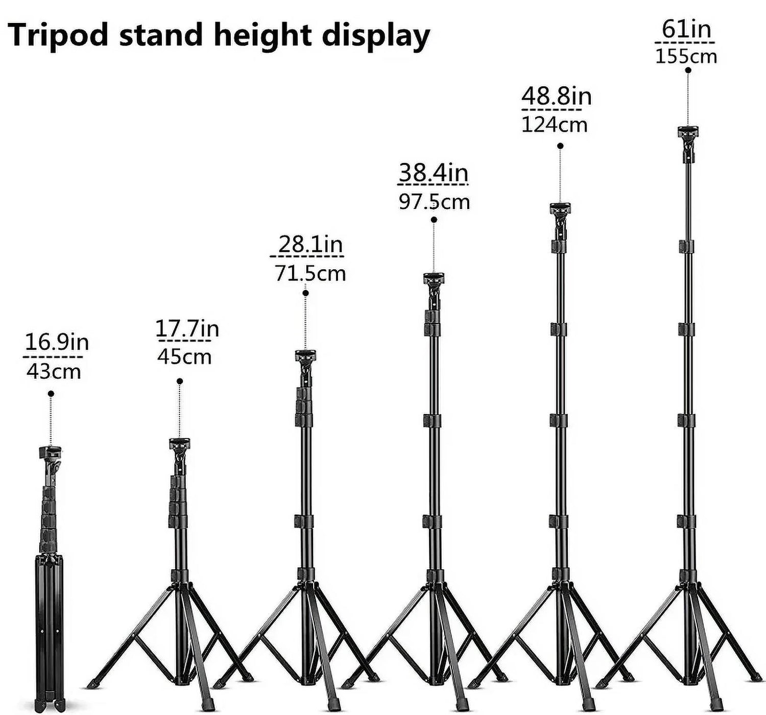 VlogPro Tripod- Shoot Anywhere, Anytime: The ultimate filming companion for vloggers, content creators and more. Adjustable, Lightweight, Built in Bluetooth Remote, VlogPro shoot quality content anywhere, anytime