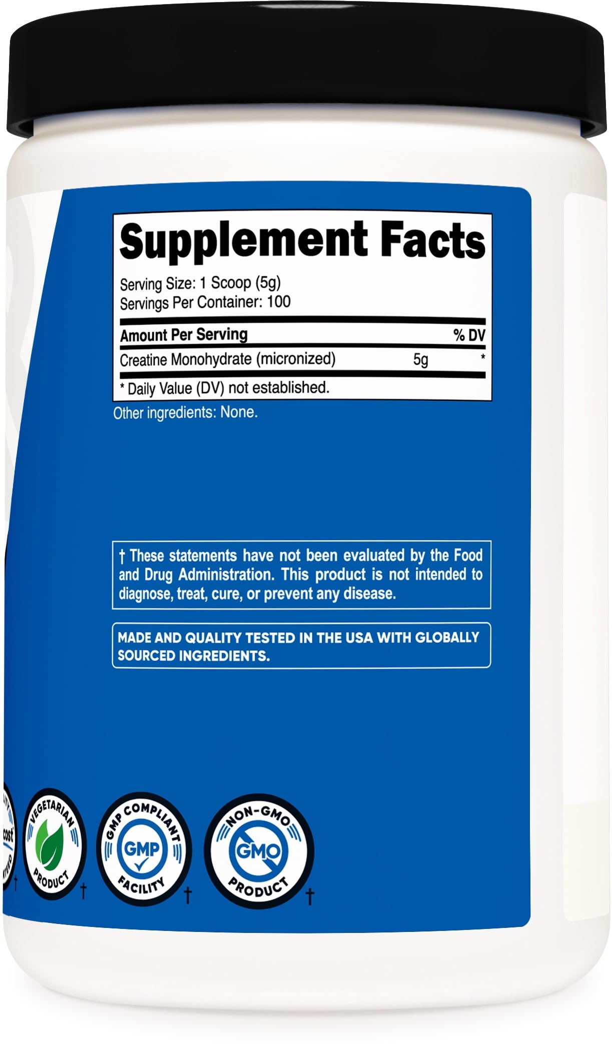 Premium Unflavored Creatine Monohydrate Powder - 500g for Enhanced Performance and Muscle Growth